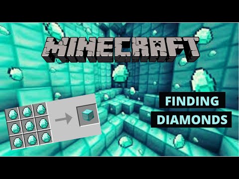FINDING DIAMONDS NEAR DESERT TEMPLE | MINECRAFT