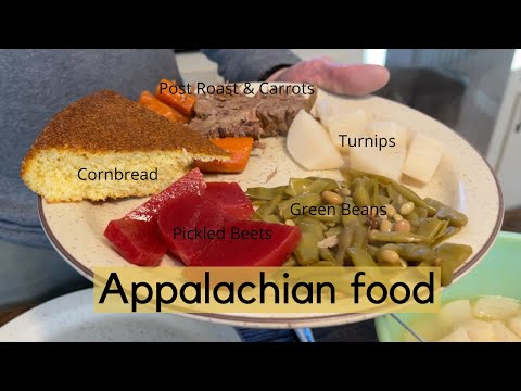 Eating Stewed Turnips and Pot Roast for Supper in Appalachia