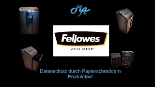 Datenschutz mit dem Aktenvernichter 100M von Fellowes - Produkttest