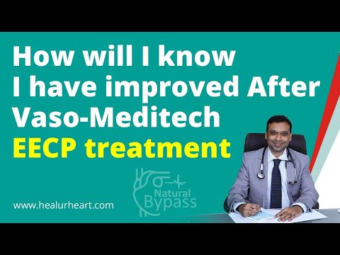 How will I know I have improved after Vaso-Meditech EECP treatment?