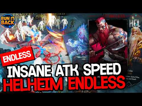 INSANE Attack Speed Berserker Build! Can It beat Helheim!?- Jotunnslayer