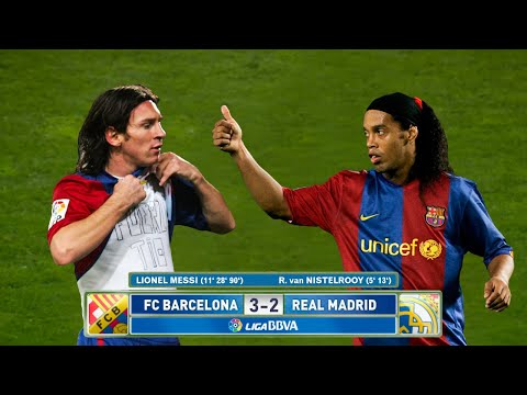 Ronaldinho will never forget Lionel Messi's performance in this match