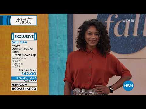 HSN | MOTTO Fashions 09.17.2019 - 07 AM