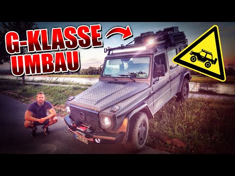 G-Klasse Umbau #011 - SANDBLECHE + KANISTER + KOCHTOPF + BOXEN | Fritz Meinecke