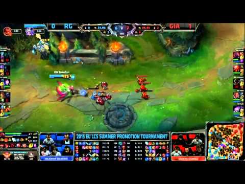 Giants vs Reason Gaming EU LCS Summer Promotion Tournament 9th Seed game 2 highlights