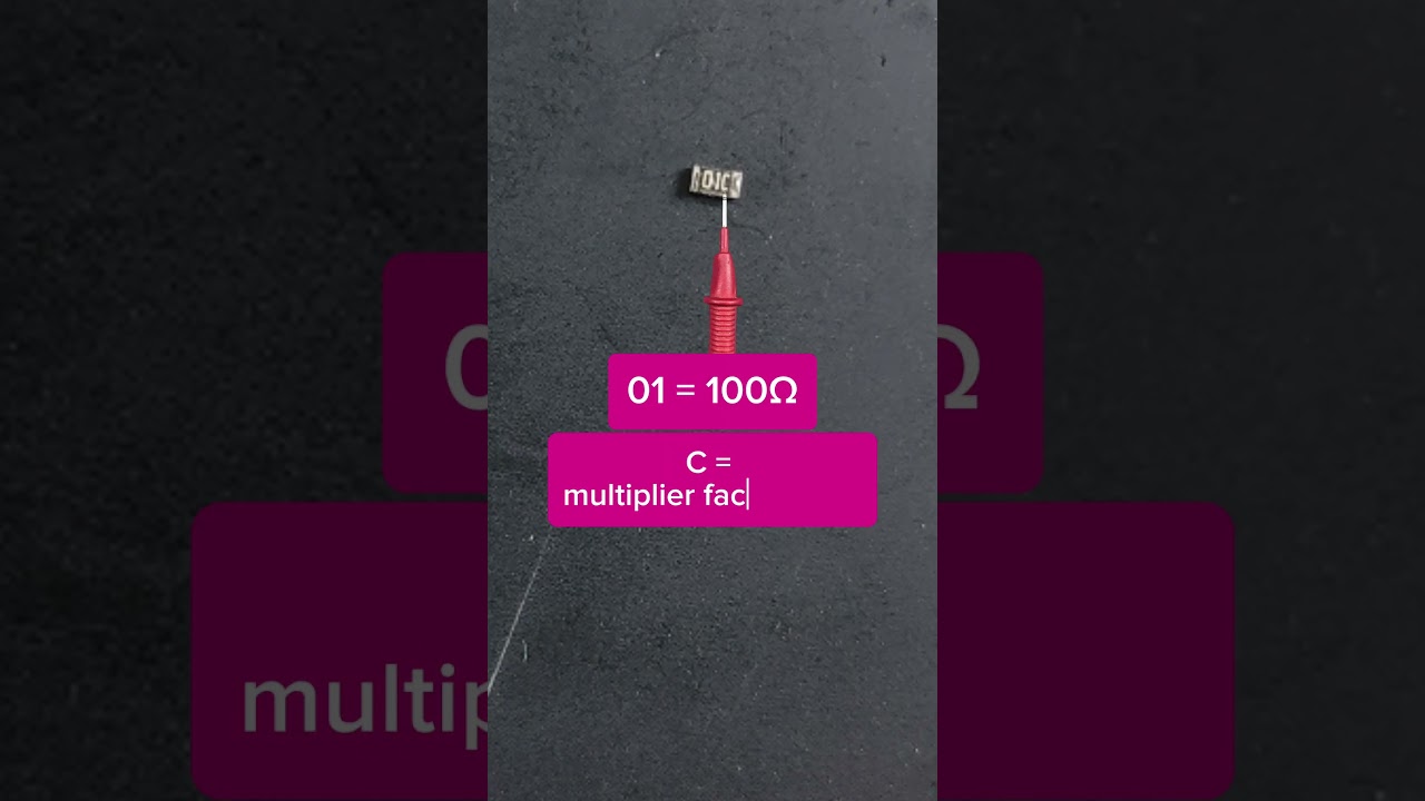 Decoding EIA-96 SMD Resistor Codes – Quick & Easy Calculation!
