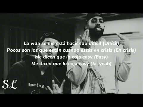 Easy - Eladio Carrion, Yeruza (letra/lyrics)