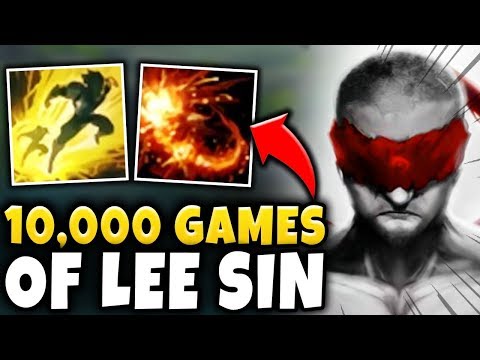 THAT'S WHAT 10,000 GAMES OF LEE SIN LOOKS LIKE! | Road to Grandmaster #7 - League of Legends