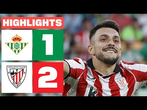REAL BETIS 1 - 2 ATHLETIC CLUB | RESUMEN LALIGA EA SPORTS