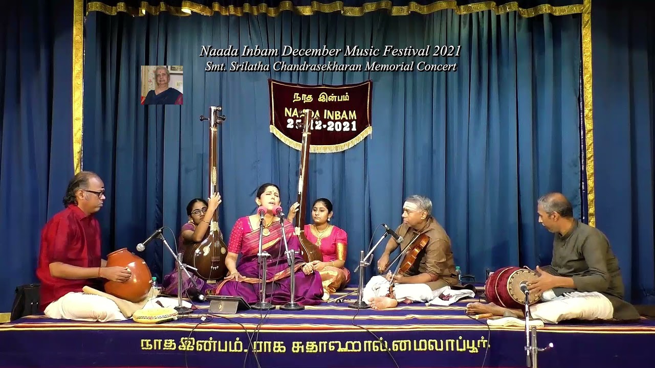 Vidushi Amritha Murali for Smt.Srilatha Chandrasekharan Memorial Concert at Naada Inbam
