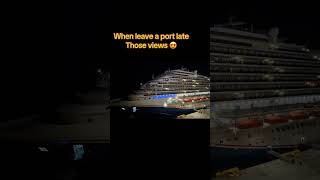 Late #cruiseship #cruiseport #cruise #travelvlog #travel #royalcaribbean #millenniumtravel