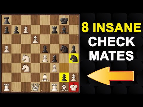 Most Beautiful Checkmates Ever | Insane Chess Games, Moves, Tactics & Ideas by Magnus, Tal & more!