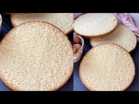 Cotton Pandispanya Recipe | Chinese cake - Hadiya Recipes