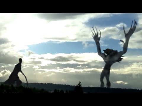 Saber ghoul vs Scourge monster in real life