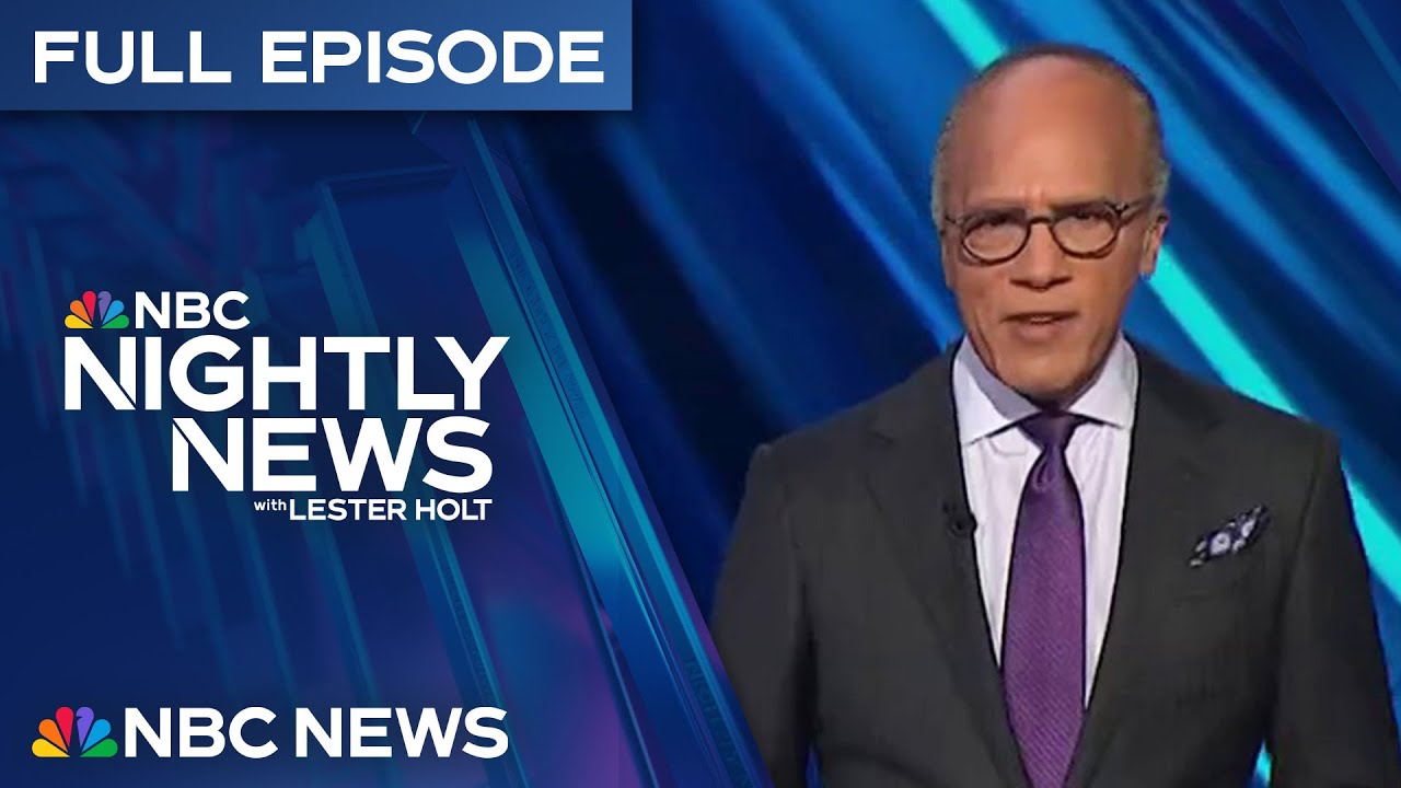 Nightly News Full Episode - Jan. 16