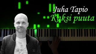 Juha Tapio - Kaksi Puuta (piano)