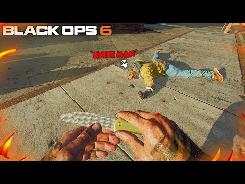 Knife Man vs Raging Black Ops 6 Gamers