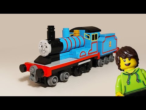 How I made LEGO mini Edward (Thomas & Friends) - Larry's Lego