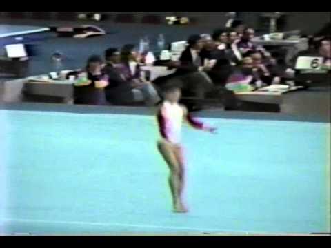 3rd EF FX ROM Christina Bontas - 1989 World Gymnastics Championships 9.962.avi
