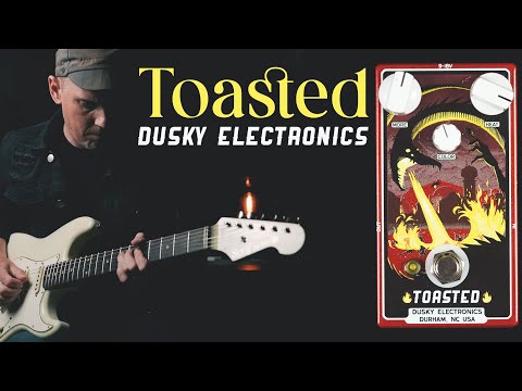 Demos in the Dark // Dusky Electronics Toasted // Guitar Pedal Demo