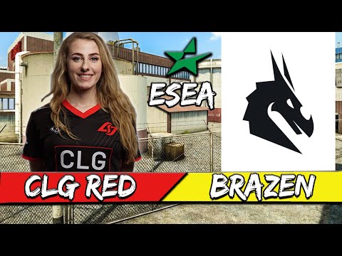 CLG RED VS BRAZEN - ESEA ADVANCED S33 - MATCH 6