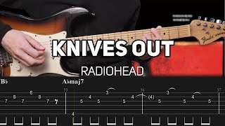Radiohead - Knives Out (Guitar Lesson with TAB)