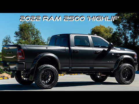 2022 RAM 2500 37x13.5x22 on 3.25" Carli Suspension