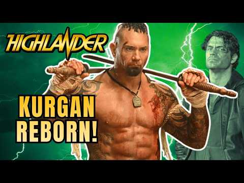 Dave Bautista's Kurgan UNVEILED! Henry Cavill's Highlander Reboot FACTS!