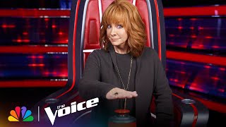 New Coach Reba McEntire Sits In Blake&#39;s Iconic Chair | The Voice Live Semi-Final | NBC