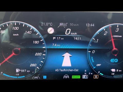 Mercedes GLE 350 de 4MATIC (320hp) acceleration 0-160 KM/H