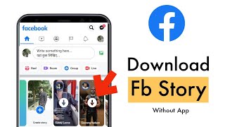 How to save fb story in gallery | Facebook Status Download