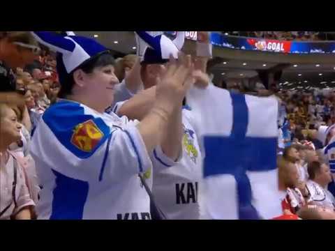 Markus Nutivaara Assist vs. Denmark (2018 WMHC Preliminary Round)