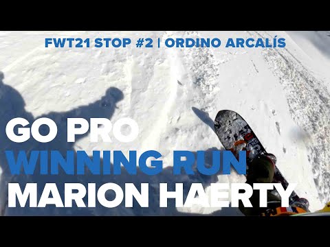 FWT21 Stop #2 Ordino Arcalís, Andorra | Marion Haerty GoPro Winning Run