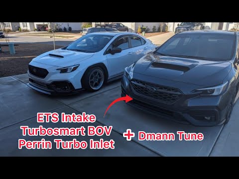 22+ WRX ETS Intake, Turbosmart BOV, and Perrin Turbo Inlet Install