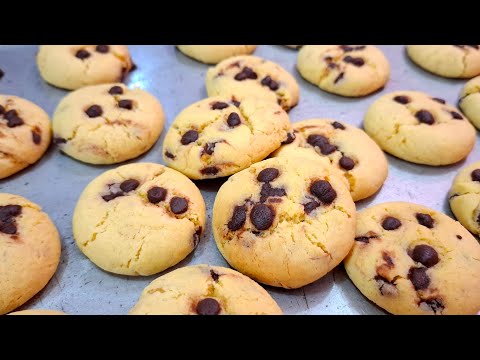CHOCOLATE CHIP COOKIES PANGNEGOSYO RECIPE,PAANO GUMAWA NG CHOCO CHIP COOKIES?BAKING IDEA AND RECIPE