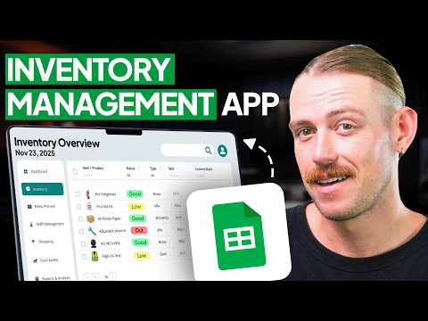 Build an Inventory Management Software with AI (Google Sheet)