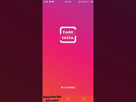 how to use funsta--fake instragram ...post, likes, followers #instragram #fake #followers #post