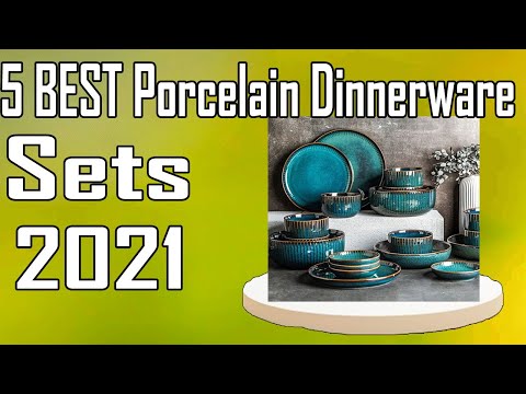 5 Best Porcelain Dinnerware Sets Review 2021