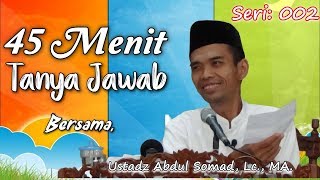 Download lagu 45 Menit Tanya Jawab Bersama Ustadz Abdul Somad, Lc., MA.  Seri 2 mp3