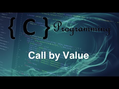 C programming Tutorial – 18– Call by Value