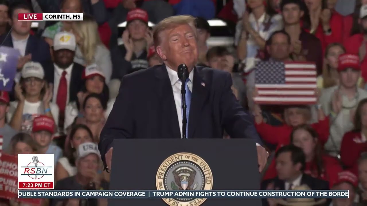 FULL EVENT: President Trump Holds Electric Rally in Corinth, Mississippi - 10/26/26