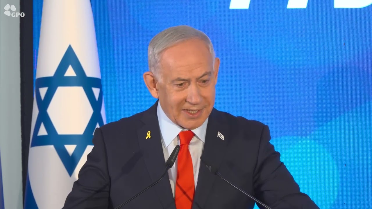 ראש הממשלה בנימין נתניהו בטקס כניסה לתפקיד של ראש השב״כ דוד זיני