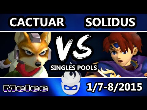 Paragon 2015 - Cactuar (Fox) Vs. Solidus (Roy) SSBM Singles Pools - Melee