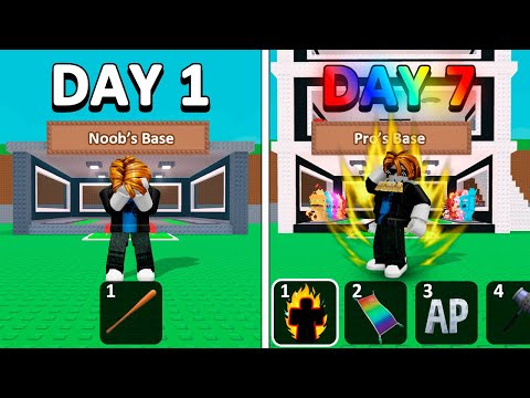 I STARTED FROM SCRATCH FOR 7 DAYS IN STEAL A BRAINROT