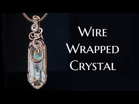 Wire Wrapped Crystal Point: Wire Wrapping Tutorial: DIY Jewelry