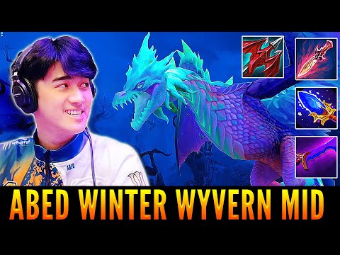 ABED Easy Outpick Puck on Mid With Winter Wyvern | Insane Counter For Everything  [ Patch 7.31d ]