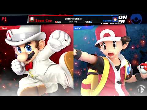 Tempo Revival 4 - Spam Cop (Mario) Vs. nervy (Pkmn Trainer) - Loser's Semis - Smash Ultimate