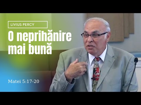 O neprihănire mai bună | Armonia Evangheliilor | Livius Percy