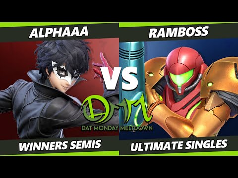 DAT Monday Meltdown 241 - Alphaaa (Joker) Vs. RAMBOSS (Samus) SSBU Ultimate Tournament