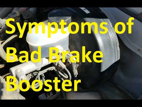 Symptoms of Bad Brake Booster and How to Test if It Has Failed